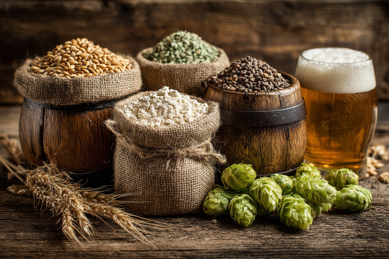 Scottish Ale Brewing Ingredients