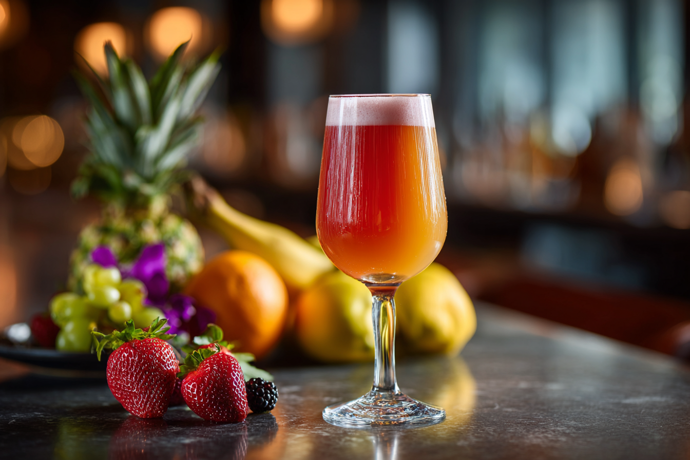Catharina Sour Serving And Glassware