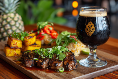 Tropical Stout Serving And Pairing