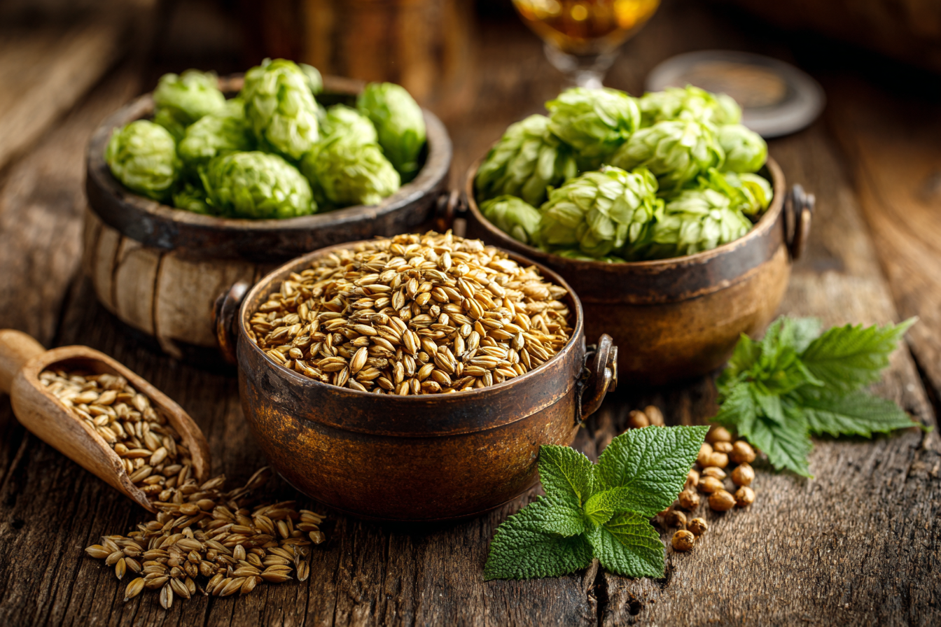 Czech Dark Lager Brewing Ingredients