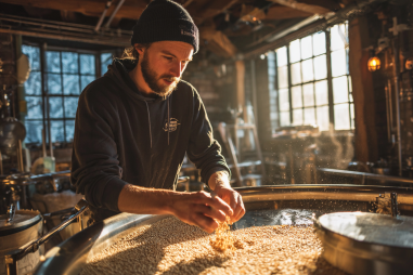 American Wheat Beer Brewing Process