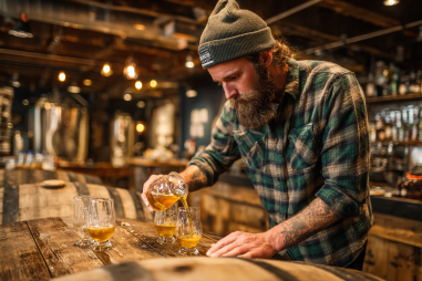 Barrel-aged Barleywine Brewing Process