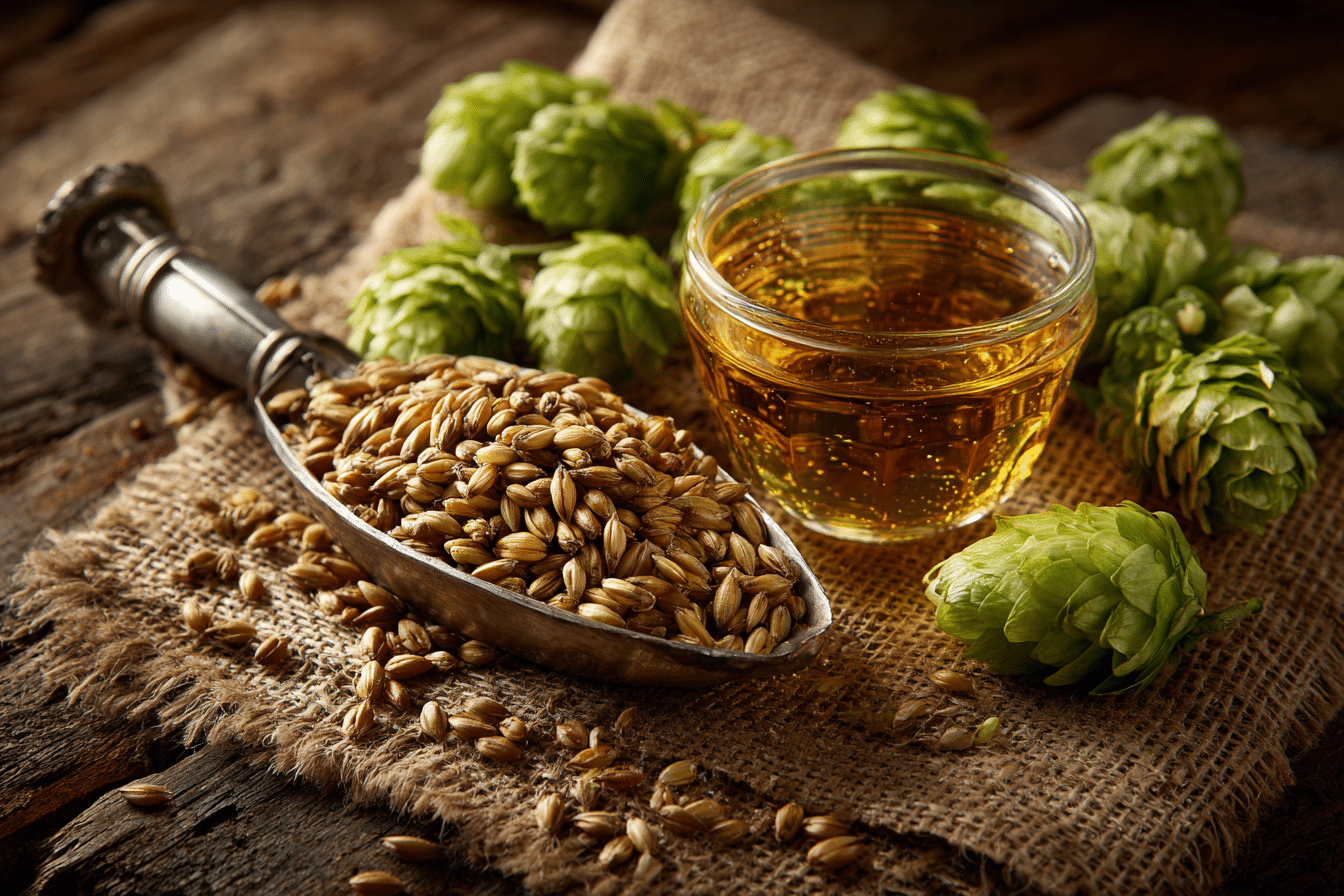 American Lager Brewing Ingredients